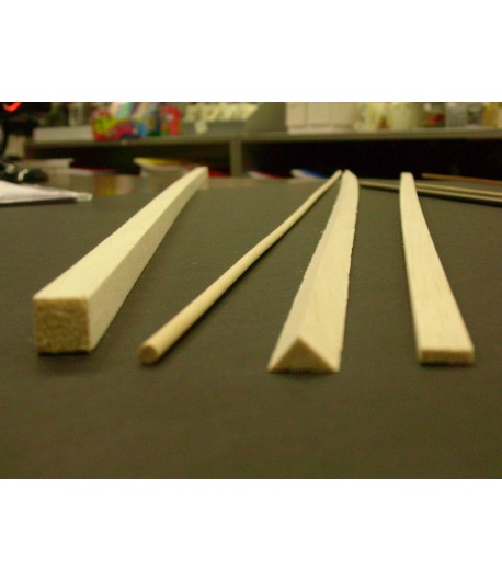 Balsa Listelli 2mmx2mm