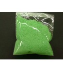 Polvere in grani verde chiaro