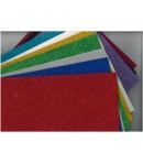 Gomma spugnosa glitterata pacchetto assortito