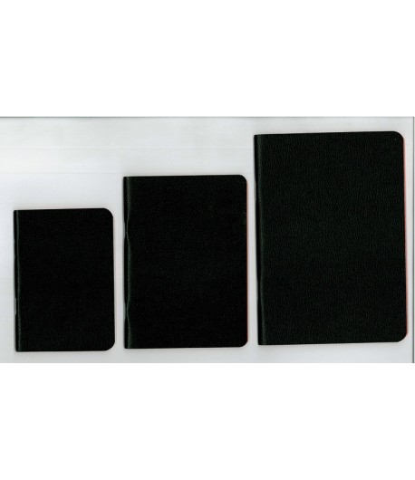 Quaderno nero grande quadretti