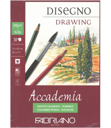 Accademia Fabriano Disegno A4