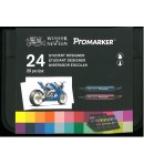 Astuccio 24 colori Mixed colour ProMarker WInsor & Newton